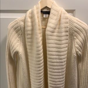 Beige BCBG maxazria long cardigan